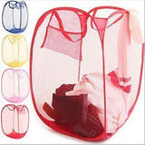 Assorted Foldable Pop-Up Mesh Laundry Hamper