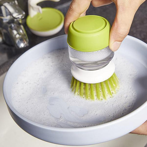 Cleaning Brush with Dispenser