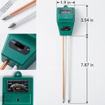 3 in 1 Soil Moisture \/ PH Meter - Good for Gardener or Planter Indoor and Outdoors