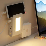 2-In-1 Power Adapter Motion Sensor LED Night Light